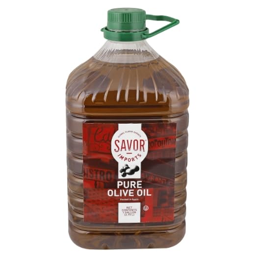 Aceite de Oliva Puro Savor Imports 1 galón x4