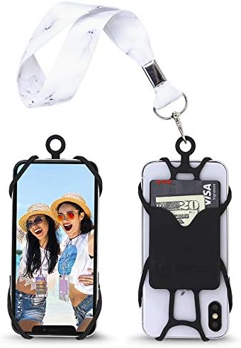 Gear Beast Cell Telephone Wrist Strap Cell Telephone Holder Wristlet with Card Pocket Appropriate with iPhone, Galaxy & Most Smartphones