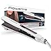 Rowenta Premium Care Brush & Straight SF7510F0 - Plancha de pelo con cepillo integrado para alisado natural con volumen, función iónica, recubrimiento de cashmere Keratin con aceite de argán