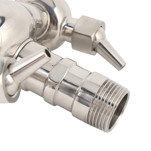 Garosa Bote de Bola de Pulverización de Limpieza Rotativa de 360 ​​grados, Boquilla de Limpieza de Tanques de Rosca Macho DN25 de Acero Inoxidable, Radio de Limpieza de 2,5 M