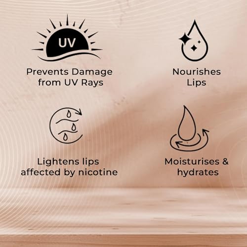 Image of The Man Company Lip Balm for Dry, Chapped, Dark and Smoky Lips - Pack of 2 | Moisturizes, Nourishes & Soften Lips | Enriched with Vitamin E, Coconut & Olive Oil