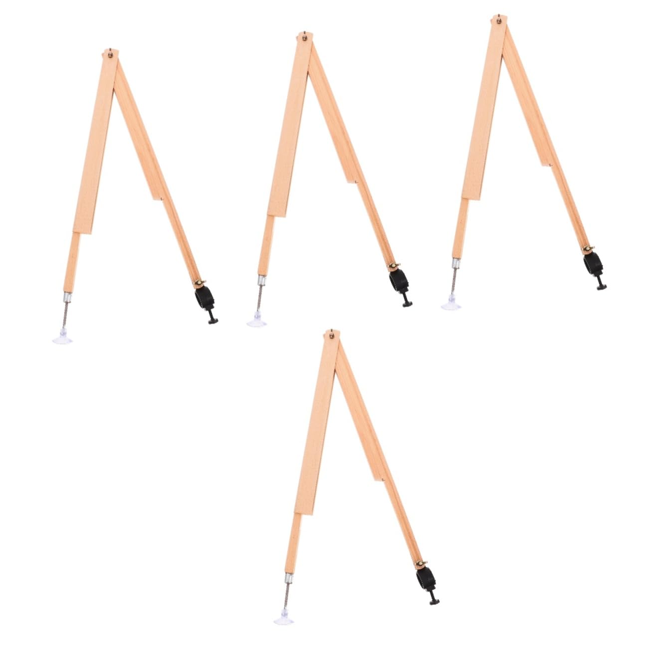 Gadpiparty 4 Teiliges Holz Anreißwerkzeug Zeichenzirkel Für Schüler Zeichenzirkel Großer Winkelmesser Mathematischer Zimmermannszirkel Für Die Holzbearbeitung Mathematikzirkel