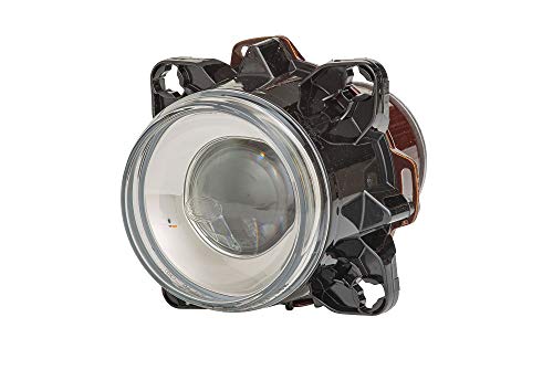 HELLA 1LL 008 193-117 Halogen/Asymmetric/DE-Insert, headlight - 90mm Essential - 12V
