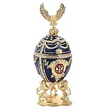 Décor à la maison: Le coffret à bijoux en forme d'oeuf peut également être utilisé comme décoration de bureau