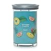 Yankee candle bahama breeze scented signature 20oz large tumbler 2 wick candle over 60 hours of burn time  urban country home decor