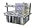Brazilian BBQ Charcoal Grill with Firebox - 7 Skewers - Oca-Brazil