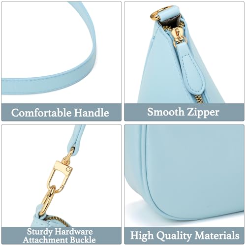 Image of KKXIU Shoulder Bag for Women Cute Hobo Purses and Handbags Retro Clutch Underarm Purse | Cute