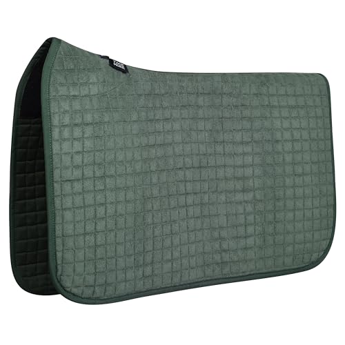 Tackmore All-Purpose Square Quilted Western Saddle Pad Breathable, Shock-Absorbing Saddle Pad...