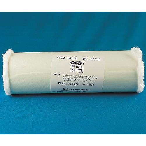 GEISS, DESTIN & DUNN CT10006 Cotton Roll, Absorbent, 1 Lb