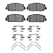 Dynamic Friction Company 3000 Ceramic Brake Pads and Hardware Kit