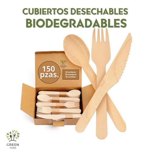 Platos Y Cubiertos, Kitchen cubiertos desechables Marca Genérico (2)