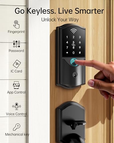 Smart Deadbolt Lock with Bluetooth