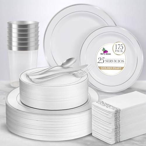 Vajillas desechables marca Berry Bloom