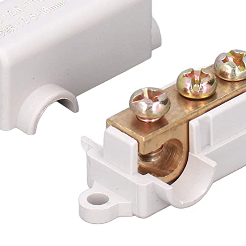 Conectores de cable T de ABS con terminales de tornillo de 1000V y 80A para instalaciones 7
