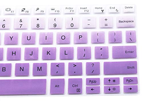 Protector de teclado para Dell XPS 13 2021-2017 color Ombre Purple miniatura 3