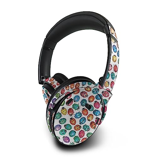 Image of MightySkins Glossy Glitter Skin Compatible with Bose QuietComfort 45 Headphones Color Bugs | Protective, Durable High-Gloss Glitter Finish | Easy to Apply | Made in The USA