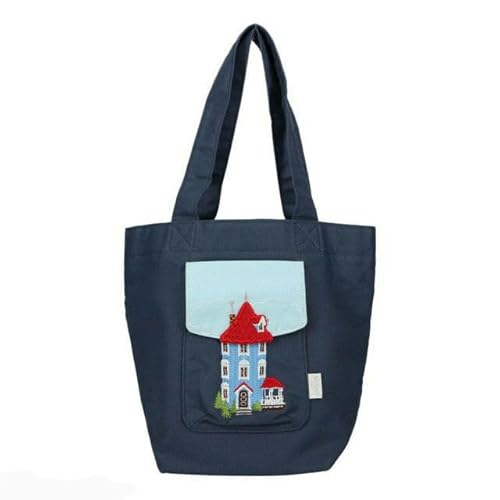 丸眞 ミニバッグ MOOMIN ムーミン アップリケハウス ランチバッグ プレゼント ギフト 誕生日 小物入れ レディース 1425022900