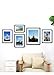 PEALSN 12x16 Picture Frame, Display Pictures 8.5x11 with Mat or 12 x 16 Without Mat for Wall Mounting Display, Photo Frames, Diamond Art Frames, Black