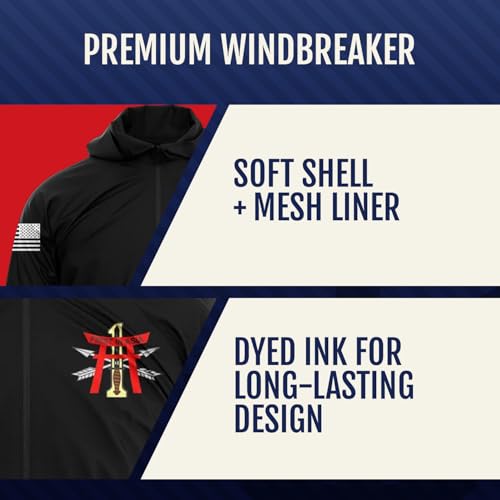 Custom Windbreaker Jacket for Men & Women, Windproof, Full Zip Front and Zipped Pockets4