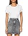 Produktbild Calvin Klein Jeans Damen High Rise Skirt Rock, Denim Black, NI28
