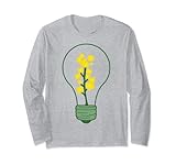 Light Bulb With Yellow Flowers SanDesign