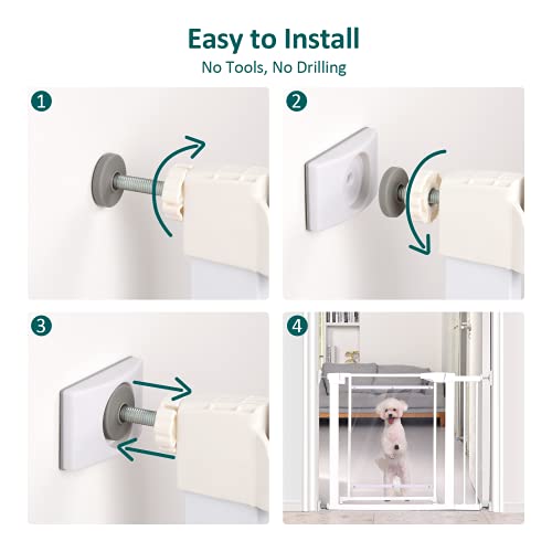 Babelio Baby Gate Wall Protectors, 4 Pack Wall Cups For Child Gate, Dog Gate For Stair And Doorway, Fit Pressure Mounted Pet Gate With Door By Regalo, Toddleroo, Safety 1St, Carlson Pet Product Etc. #TOP5