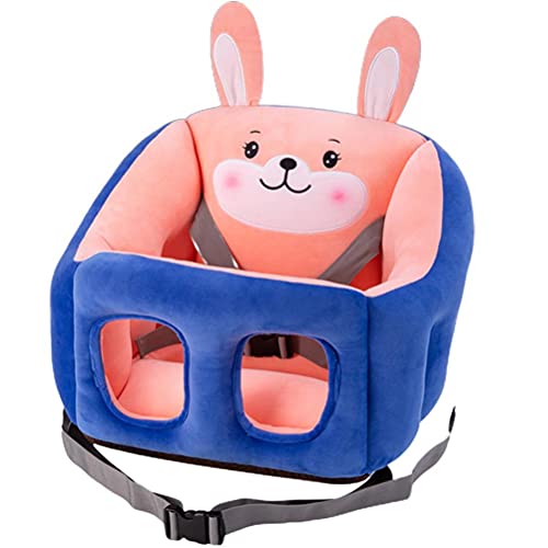 ベビーソファー お座り勉強チェア ベビーソファーカバー お座り練習 可愛い ベビーチェアカバー 赤ちゃん ぬいぐるみ ふわふわ 滑り止め 安定感 取り付け簡単 座布団 お食事 保育園 男女兼用 ベビーグッズ 贈り物 (rabbit,40*35cm*32*2