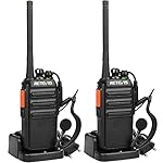 Retevis RT24 Walkie Talkie, Sonido es Claro Walkie...: Walkie talkie sin licencia; Retevis RT24 Walkie talkies con frecuencias libres de licencia predeterminadas (PMR446Mhz) que se pueden usar de manera completamente legal en España y otras áreas de Europa Fáciles de utilizar; Todos los walkie talkies RT...