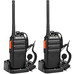 Retevis RT24 Walkie Talkie Recargable, Walkies Pro...: Walkie talkie sin licencia; Retevis RT24 Walkie talkies con frecuencias libres de licencia predeterminadas (PMR446Mhz) que se pueden usar de manera completamente legal en España y otras áreas de Europa Fáciles de utilizar; Todos los walkie talkies RT...