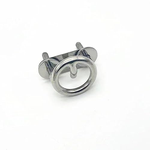 Boat Marine Transom Mount Water Ski Tow Hook 2-1/2' Ring 316 Stainless Steel