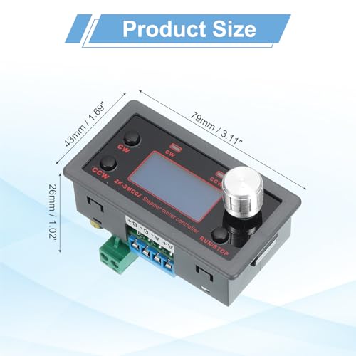 Controlador de motor de marcha atrás de 5 a 30 V CC módulo de control de codificador gris 3