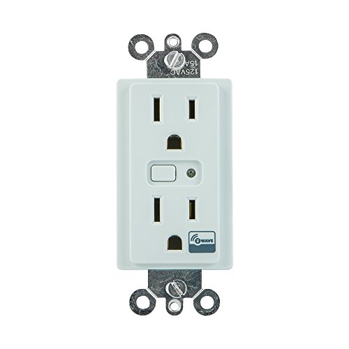 GE 45605 Z-Wave Duplex Receptacle