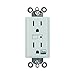 GE Z-Wave Wireless Smart Lighting Control, Duplex Receptacle Outlet, On/Off, White, 12721, Works with Alexa