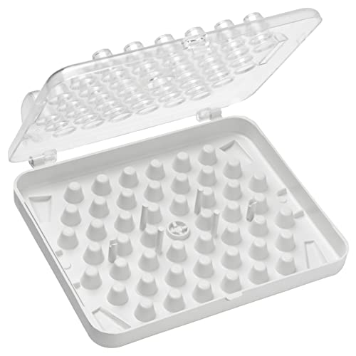 Ateco 8783 Tube Storage Box, 52-Compartments for Small Decorating Tubes by Ateco - Used condition - US$8.34