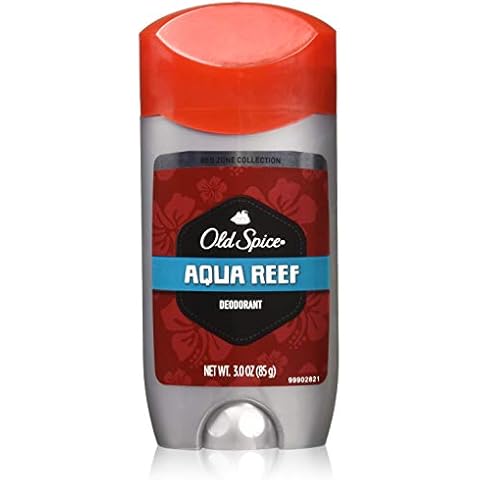 Old Spice Aqua Reef Deodorant, 3 Oz (Pack of 3) Cover