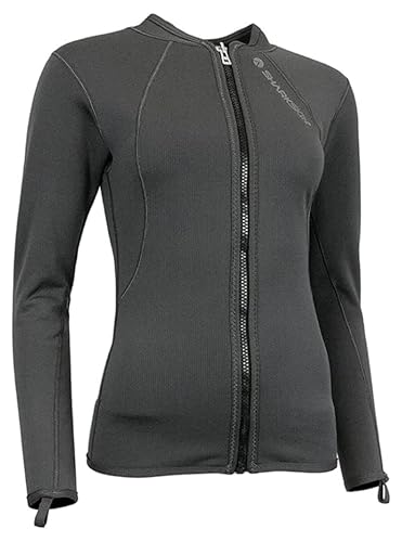 Sharkskin Titanium 2 Chillproof Camiseta de Manga Larga con Cierre Completo (Femenina) miniatura 1
