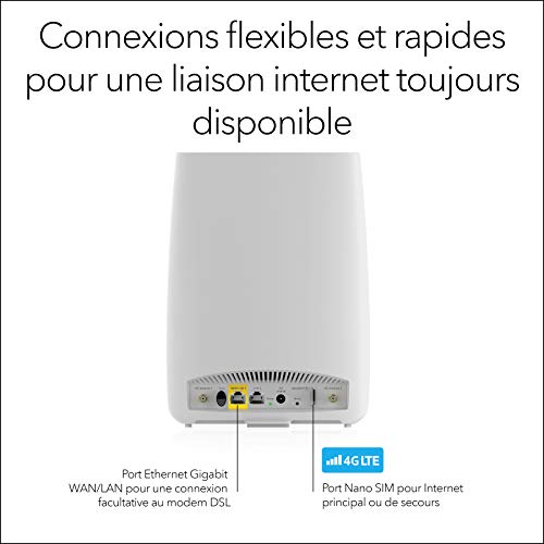 NETGEAR LBR20 routeur sans fil Gigabit Ethernet Bi bande 2 4 GHz / 5 GHz 4G Neuf - vue 9