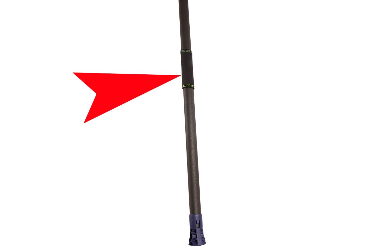 Spazzaneve Telescopico 5m per Tetti, Giardini d'Inverno e Camion | Pala 60x15cm con asta in alluminio 2,28-5m, include Grip Protector antiscivolo da 15x13cm per una presa sicura