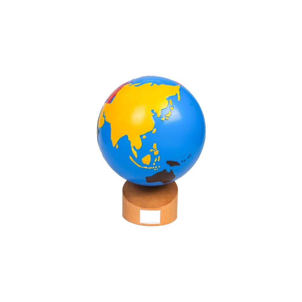 Montessori Globe - World Parts Science and Cultural Geography Materials Continents