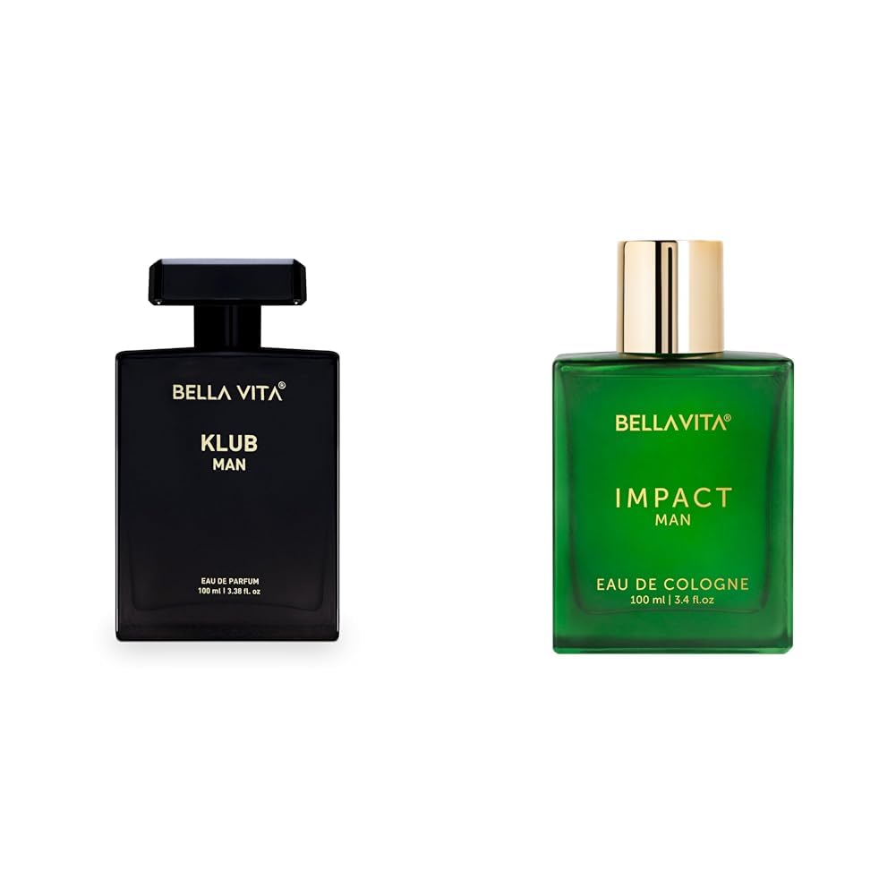 Bella Vita Luxury Klub Men Eau De Parfum Liquid IMPACT MAN Eau De Cologne Perfume with Mandarin Orange Patchouli Cedar Woody Citrusy Long Lasting EDC Fragrance Scent for Men 100Ml-image-30