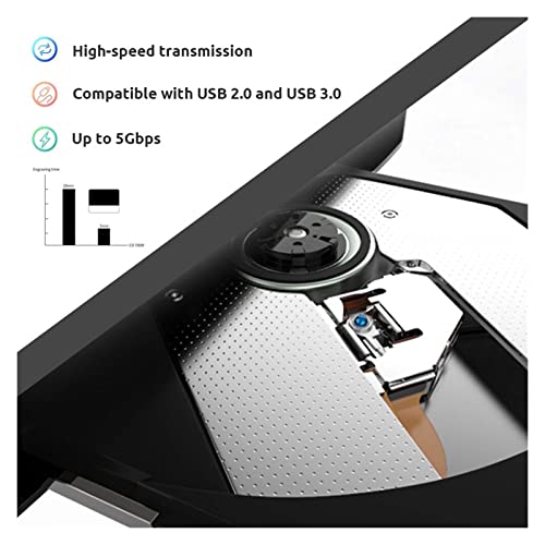 DVD Player USB 3.0 Type C External CD Drive miniatura 5