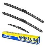 ANIKLUIM® 24'+ 20' Wiper Blades with 11' Rear Wiper Blade Set Replacement for 2013-2023 GMC Acadia Windshield Wipers Original Factory Quality (Pack of 3)