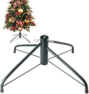 EZYDECOR Christmas Tree Stand for Artificial Trees Metal Christmas Tree Stand Replacement (20.5") Green