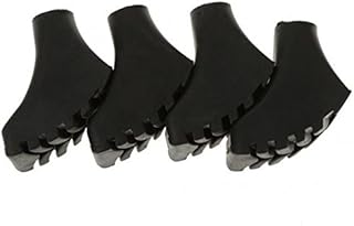 The Style Sutra 8pcs Black Rubber Paw Feet Design Tips Hiking Stick Walking Trekking Pole Caps|Sporting Goods | Outdoor Sp Price In India