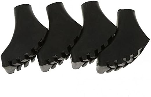 The Style Sutra 8pcs Black Rubber Paw Feet Design Tips Hiking Stick Walking Trekking Pole Caps|Sporting Goods | Outdoor Sp...