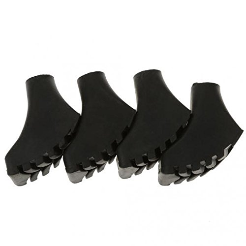 The Style Sutra 8pcs Black Rubber Paw Feet Design Tips Hiking Stick Walking Trekking Pole Caps|Sporting Goods | Outdoor Sp... - Review, Price and Buying Guide
