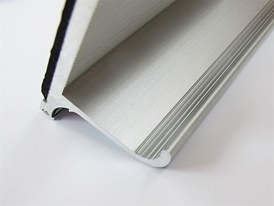 Règle de découpe PRO en alu de 205cm- à protection, antidérapante.