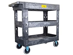 Pake Handling Tools Kunststoff Regalwagen Grau