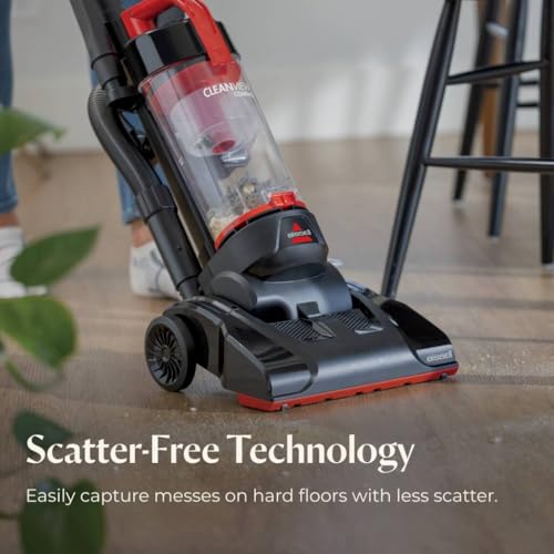 BISSELL CleanView Compact Upright Vacuum, 3508B Red - Image 5