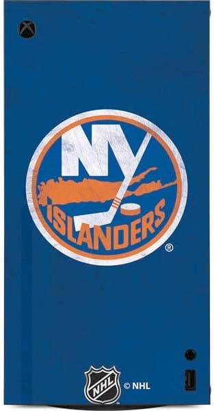 Skinit Decal Gaming Skin Compatible with Xbox Series X Digital Edition Console - Officially Licensed NHL New York Islanders Distressed Design